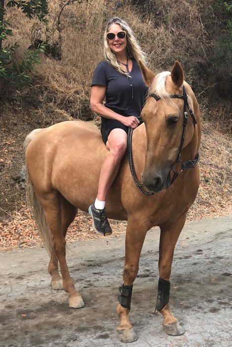 Jennifer today with her horse